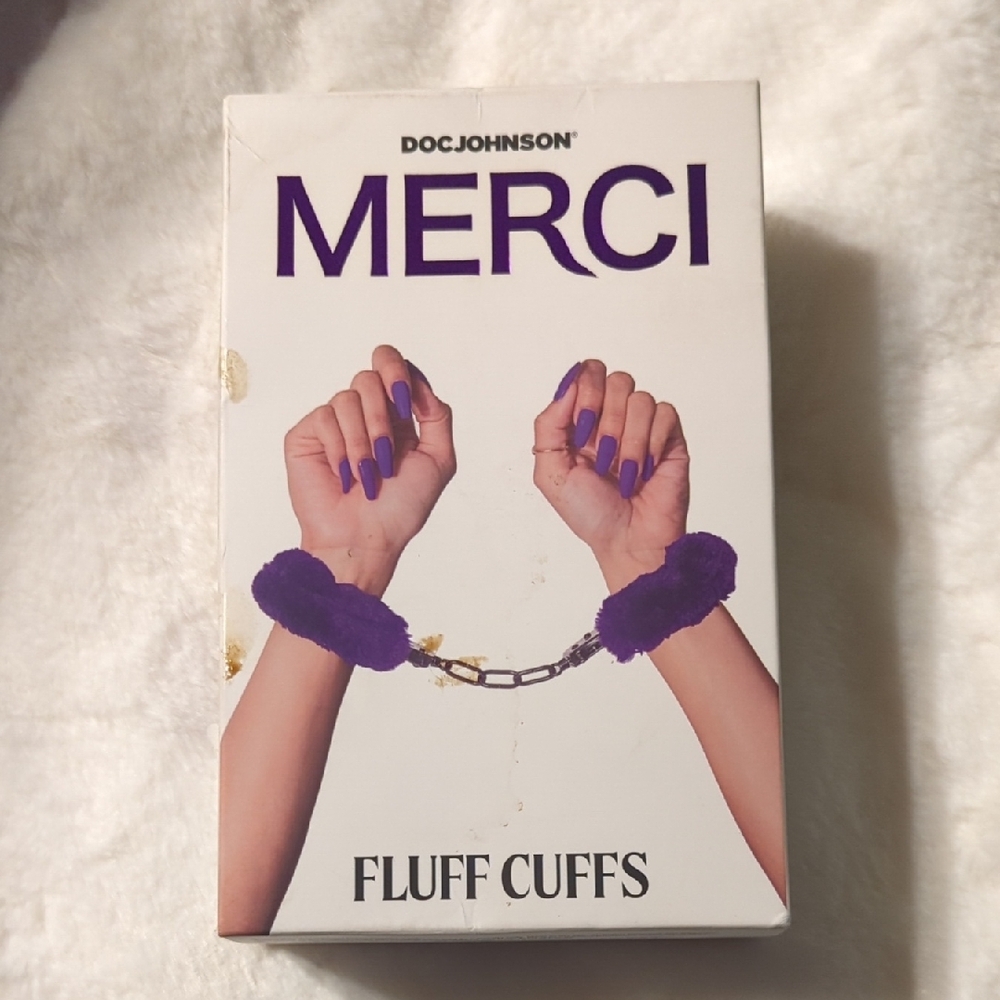 New Doc Johnson Merci Fluff Cuffs